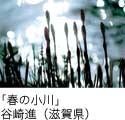 佳作「春の小川」 谷崎進（滋賀県）